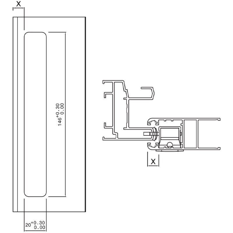 Sliding Handle